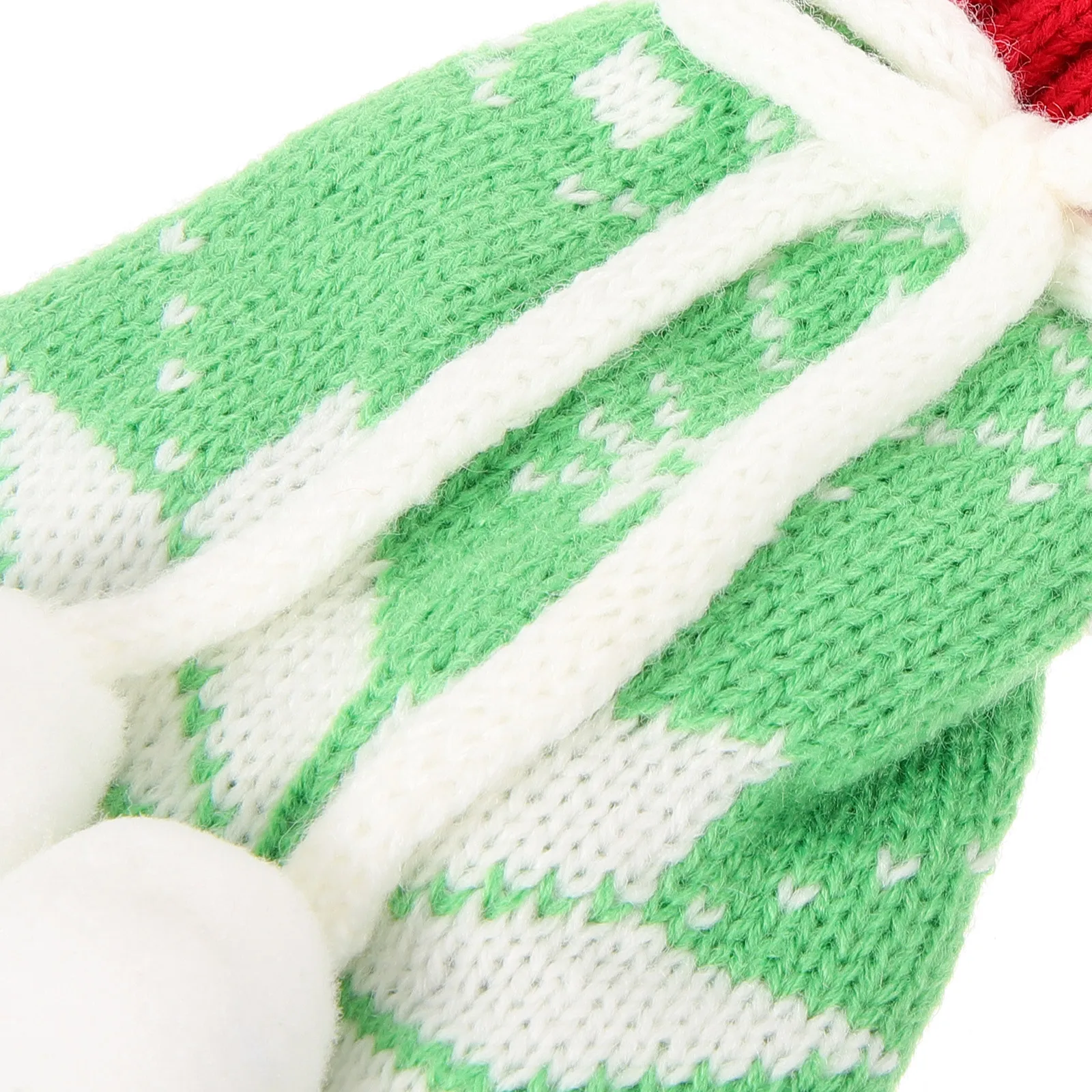 

2pcs Wine Bottle Cover Christmas Decorative Set Red Green Deer Design Cloth For Holiday Party Table Decoration Xmas Wine