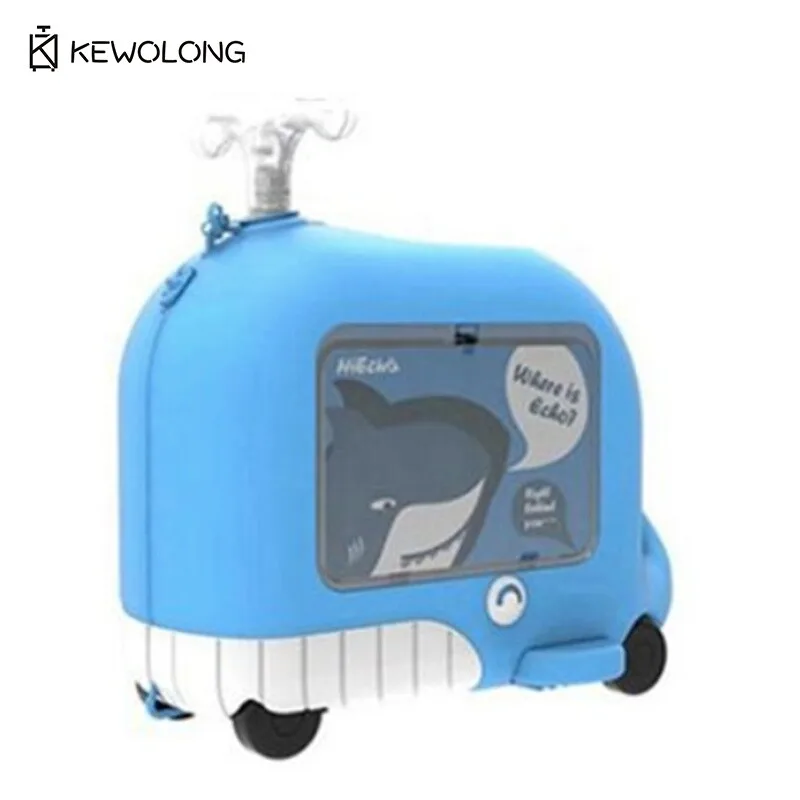 حقيبة ABS للأطفال مع غلاف سميك، سعة كبيرة لحمل الأمتعة مع عجلات ناعمة للسفر والأمومة #5