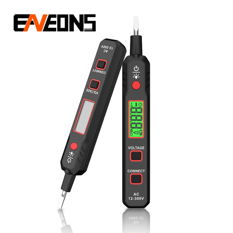 HT89 Voltage Detector 300V Pen Type Digital Multimeter Screwdriver Probe Non-Contact Tester Tools Professional Electrician Tools