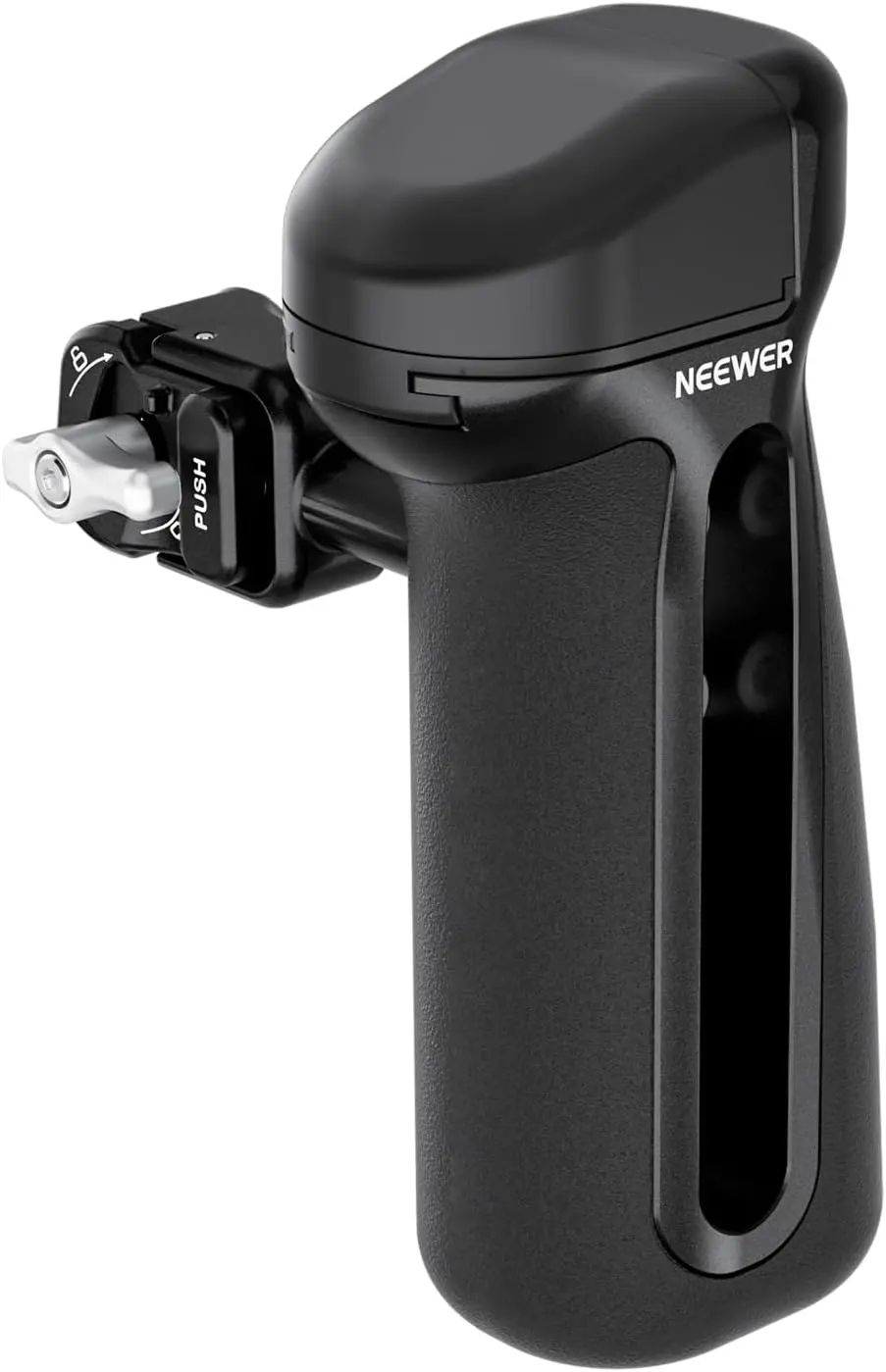NEEWER Schnellverschluss-Seitengriff mit Anti-Off-Kaltplattenhalterung, 360° ° Drehbarer, rutschfester Silikongriff für iPhone 16 Pro Max S25 Ultra – Detail 1