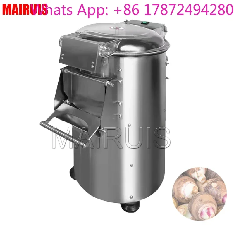Potato Rumbler Peeling Machine, Automatic Taro & Carrot Peeler for Fruit Vegetable Processing