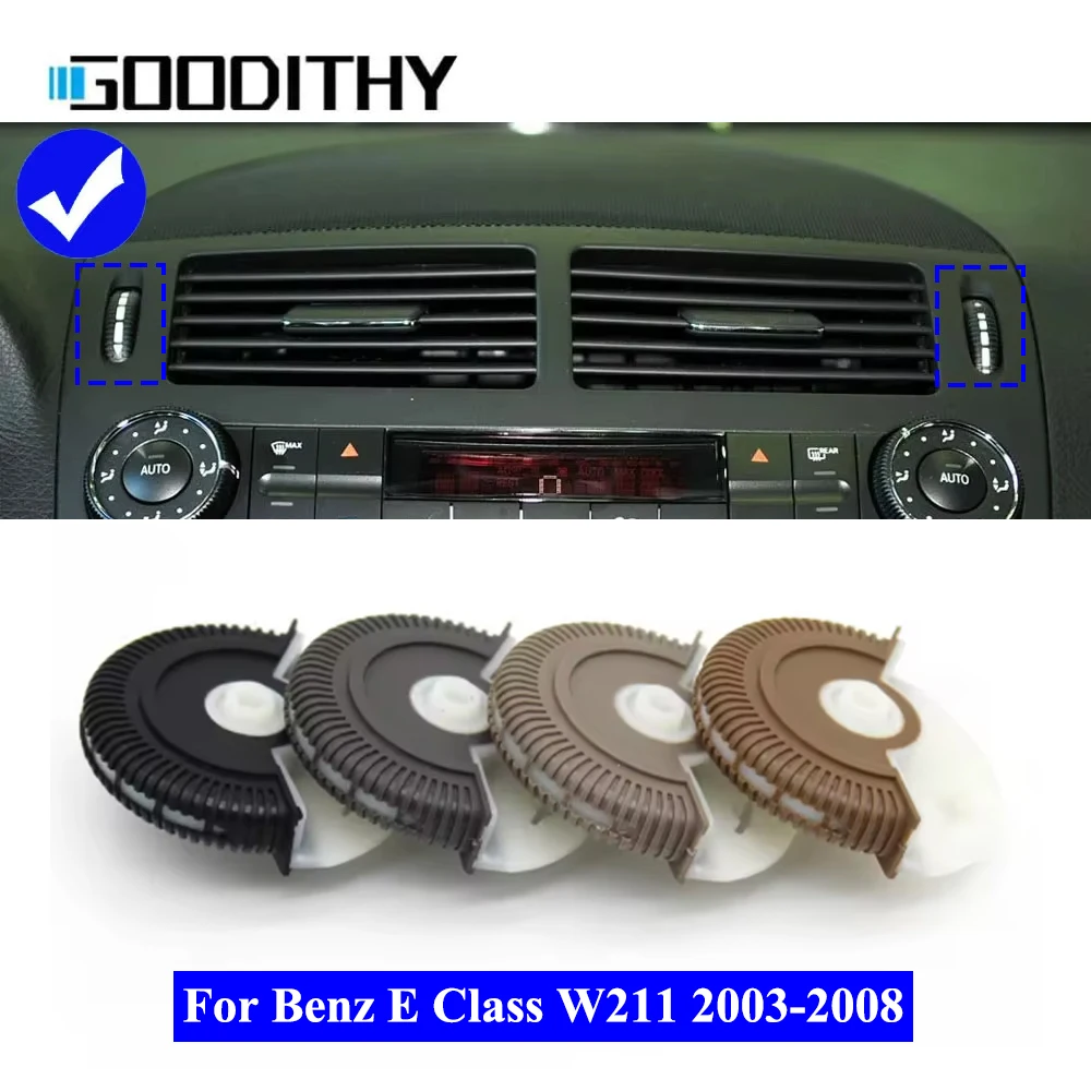 

Для Mercedes-Benz E-класса и CLS-класса W211 W219 E220 E280: передний центральный роликовый механизм регулировки воздуховода кондиционера (левый/правый)