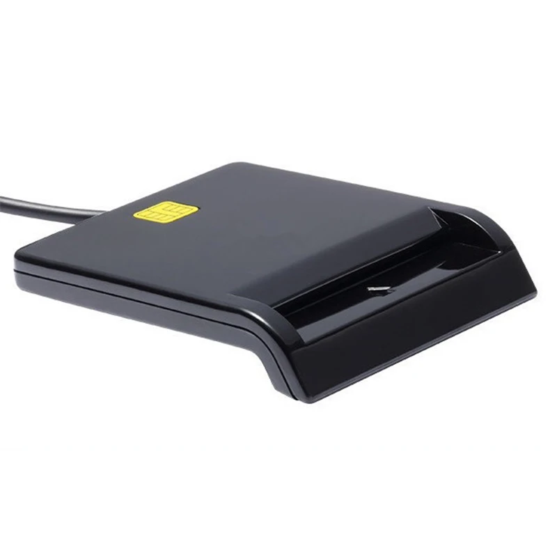 USB Smart Card Reader For Bank Card IC/ID EMV Card Reader For Windows 7 8 10 Linux OS USB-CCID ISO 7816