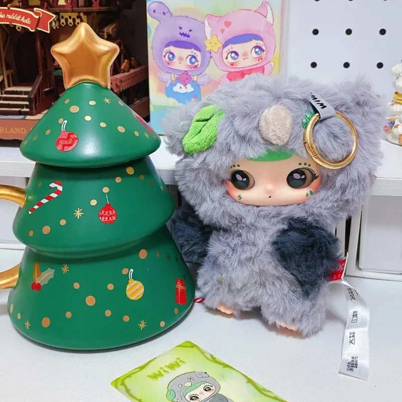 جديد Wiwi الغابات العالم الداخلي سلسلة صندوق أعمى Kawaii الفينيل ألعاب من القطيفة أنيمي حقيبة مفاتيح اكسسوارات لطيف عيد الميلاد wistiti الهدايا