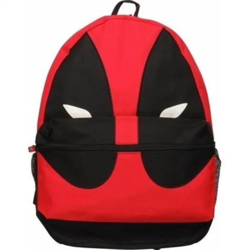 Marvel Cartoon Captain America Deadpool Fashion Trend Travel Outdoor Lightweight Personalized Creative Student Cotton Backpack