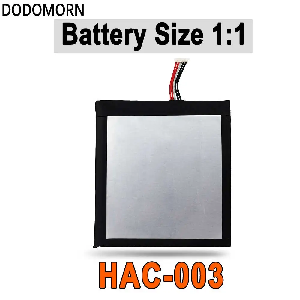 DODOMORN HAC 003 Battery For Nitendo Switch 2017 Game Console 3.7V 4310mAh Li-ion Rechargeable Batteries With Repair Tools