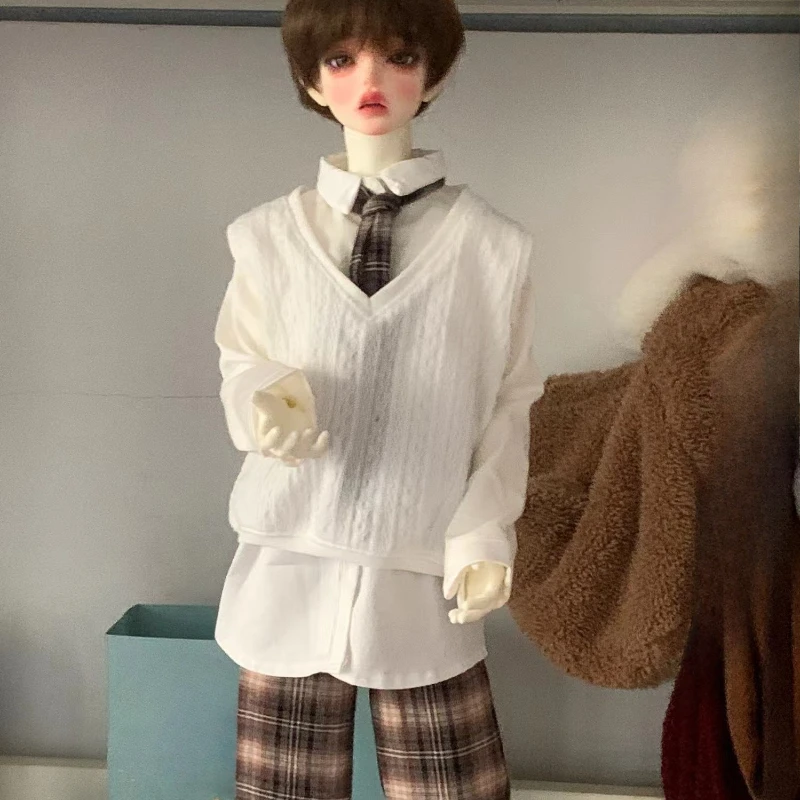 1/6 1/4 1/5 1/3 Doll's Clothes Suit Uniform JK Set for 30/36/45/60/62/65/68/70/72/75cm Bjd Doll Toys Doll Accessories, No Doll