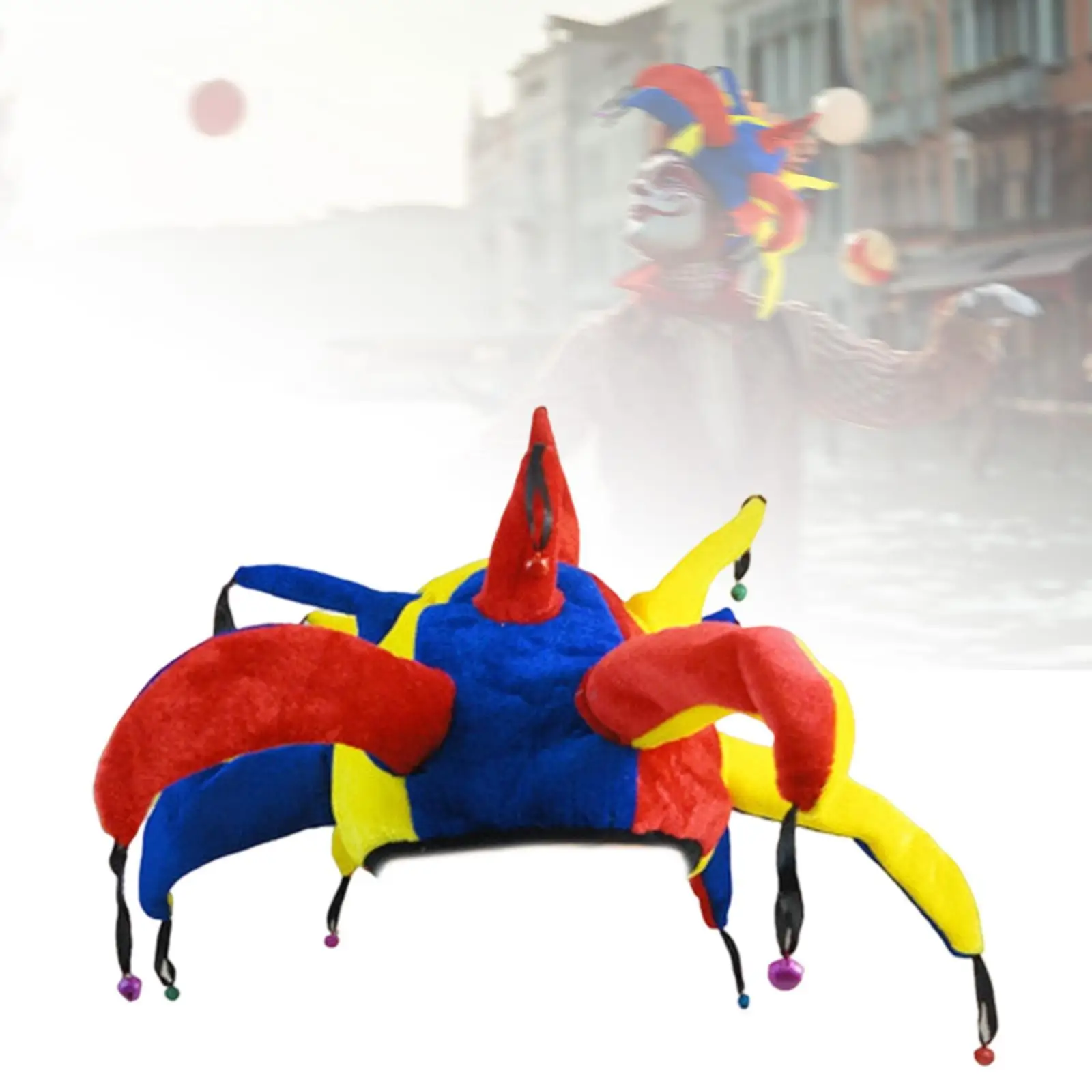 

Clown Hat Halloween Decoration Costume Props for Stage Performance Party