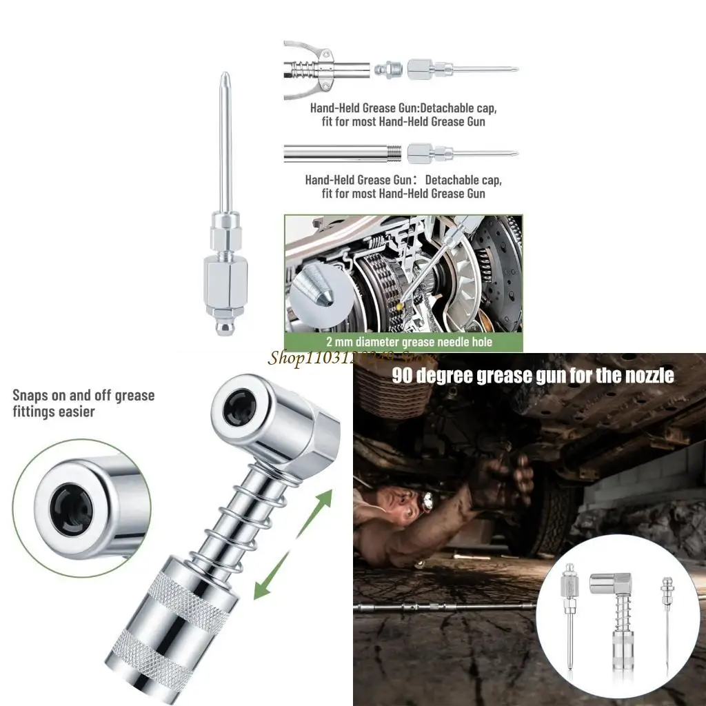 

N5KD Automotive and Machinery Grease Nozzle 90 Degree for Optimally Reach