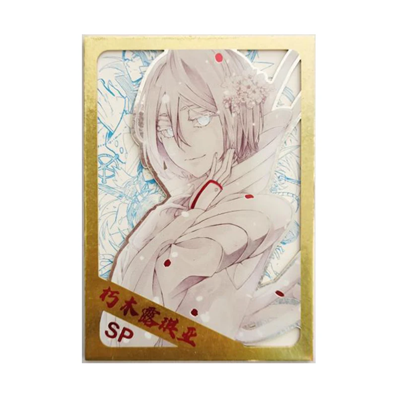 Anime BLEACH Rare GSR SP QR LR Reflections Flash Card Ulquiorra cifer Kuchiki Rukia Toys for boys Collectible Card Birthday Gift