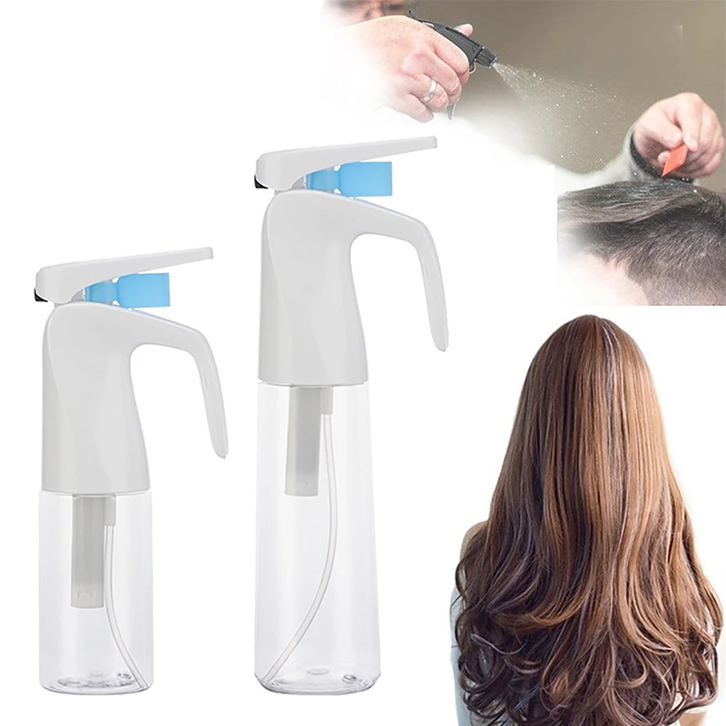 200/300ML Barber Hair Mist Sprayer Continuous Fine Spray Bottle Hairstyling Empty Misting Water Can Beauty Salon Skin Care Tools