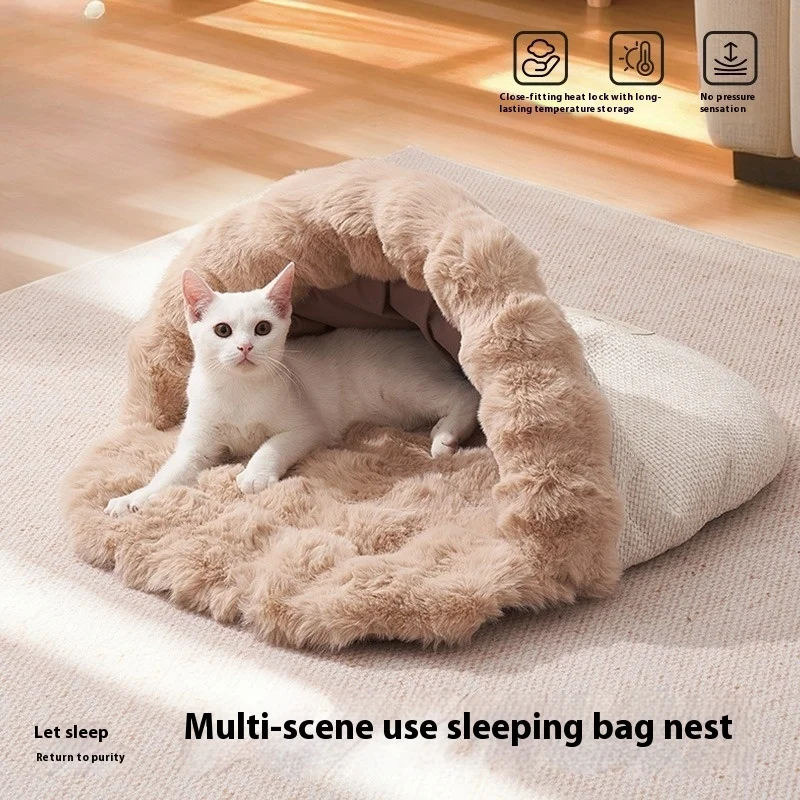 

Кошачий туалет, зимний теплый закрытый защитный будка для средних и маленьких собак