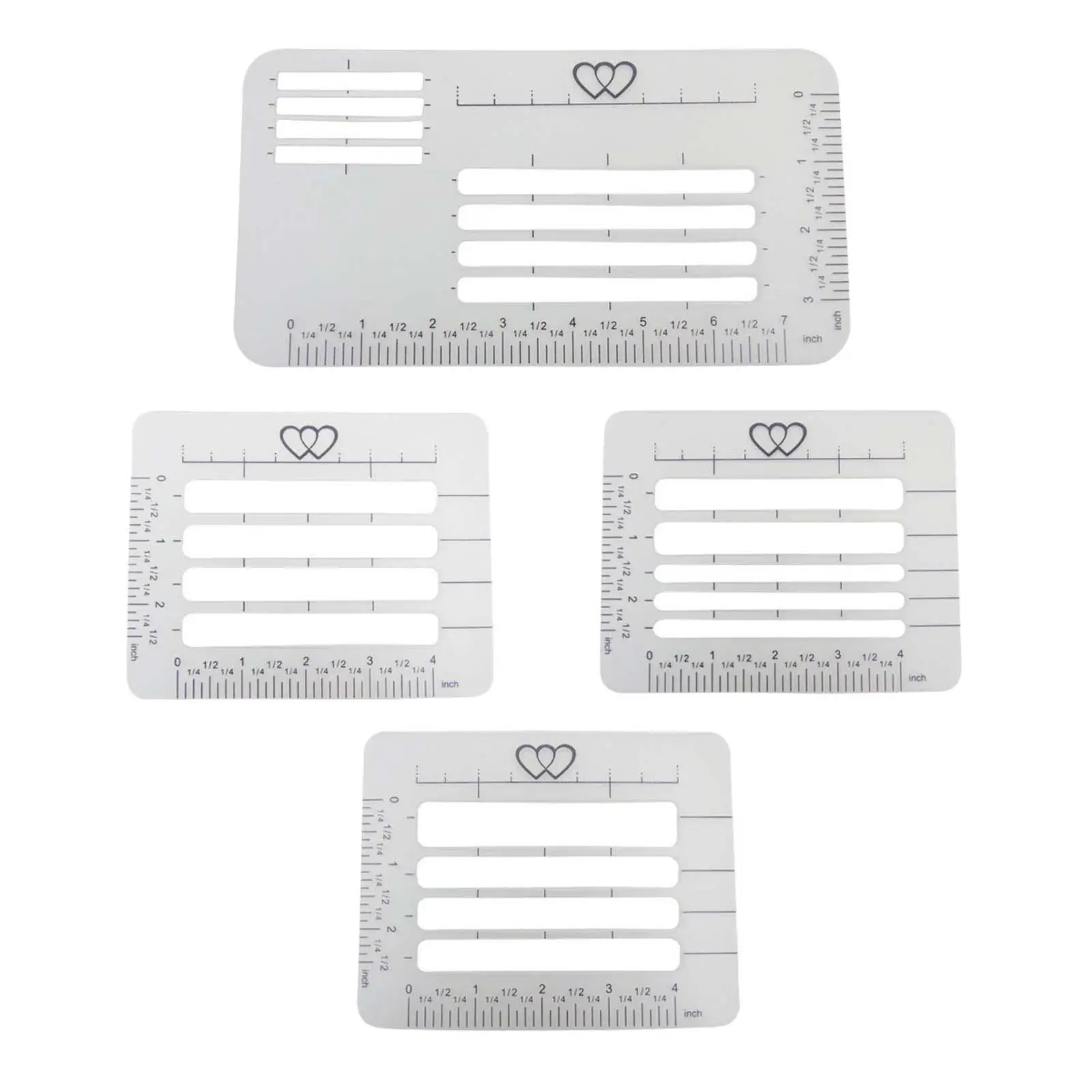 4Pcs Envelope Addressing Stencil Improving Tool Making Template