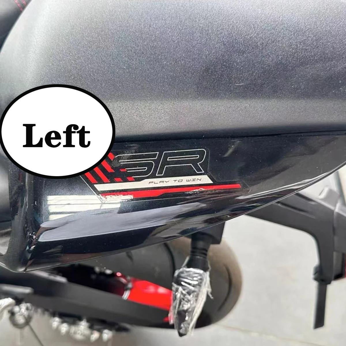 

For CFMOTO 450SR 450 SR 2022 Suitable motorcycle original accessories SEAT tail light left and right guard decorative panel