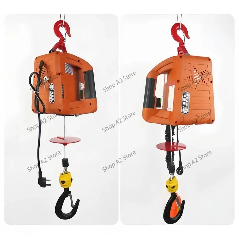 100-500Kg household electric portable traction hoist miniature crane