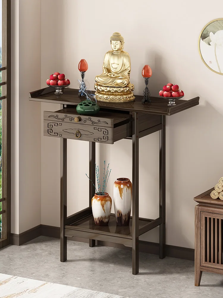 Table Basse Vintage en Bambou avec MELRectangle, Console de Couloir, Salon, Entrée, Table d\'Appoint, Meubles de Maison