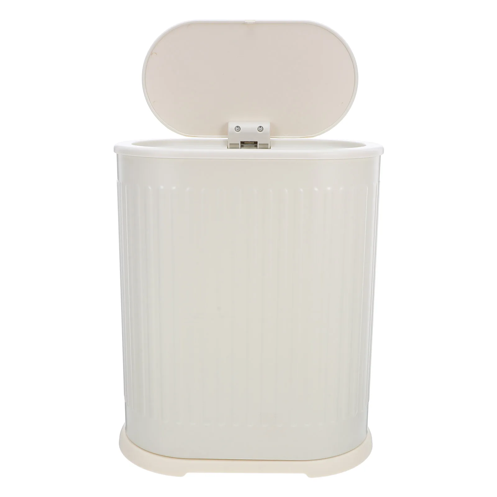 

6L Press-Type Trash Can Plastic Garbage Bin With Lid Kitchen Bathroom Bedroom Odor Control Modern Design Worktop Waste