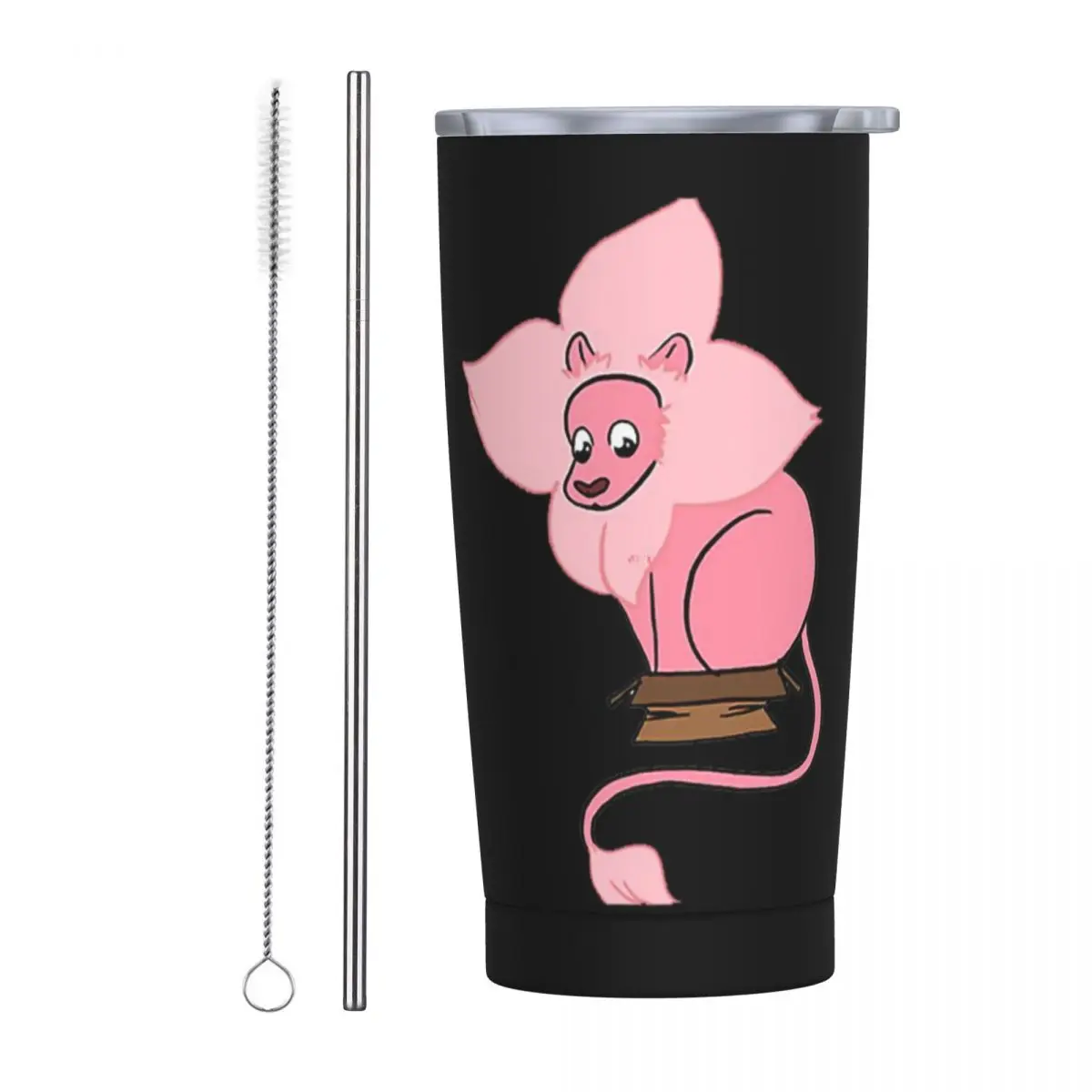 

Steven Universe Lion Stainless Steel Tumbler Vacuum Insulated Mug Thermal Cold Bottle Straws With Lid 20oz