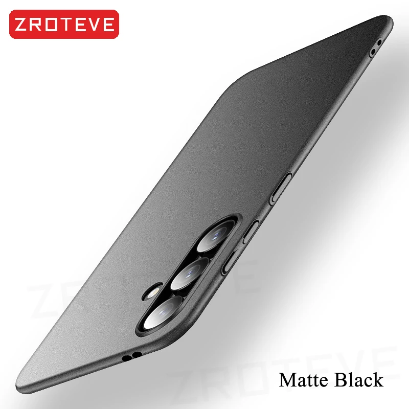 S24 Hülle Zroteve Slim Hard PC Matte Cover für Samsung Galaxy S24 Ultra S25 Edge S22 S26 Plus S20 S21 S23 FE S24+ Handyhüllen