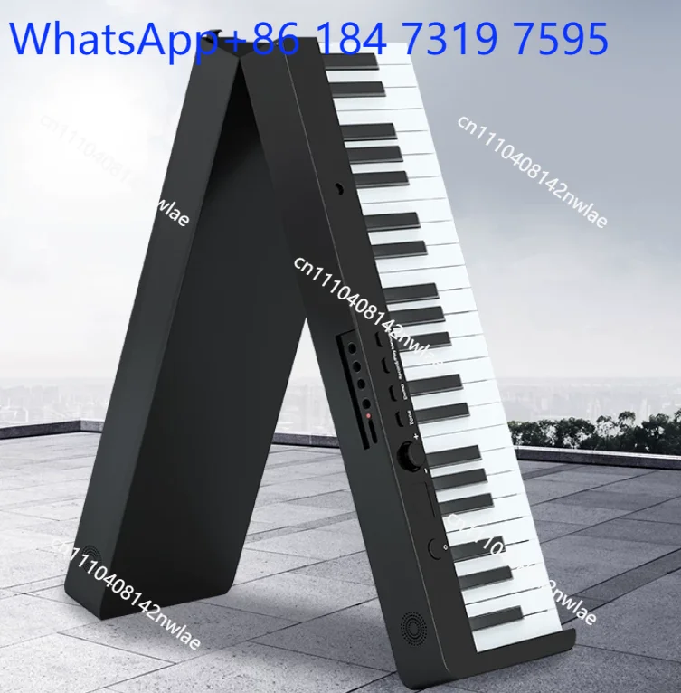 Folding Piano 88-key Portable Electronic Keyboard For Beginners 88-key Full-range Dynamic Range Keyboard