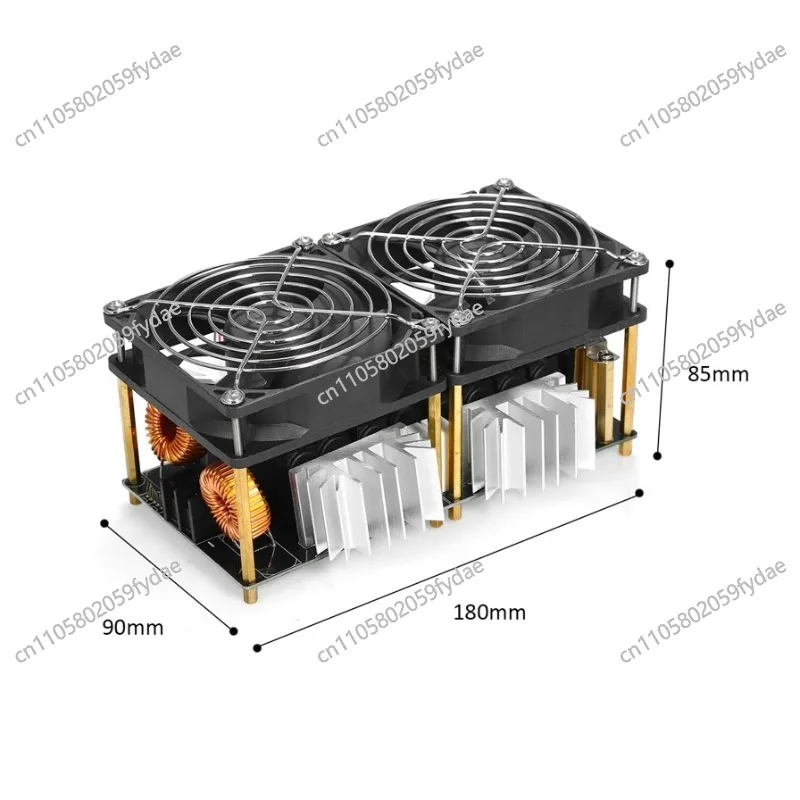 High Frequency Induction Heating 1800W High Frequency Quenching Intermediate Frequency Furnace, No Tap