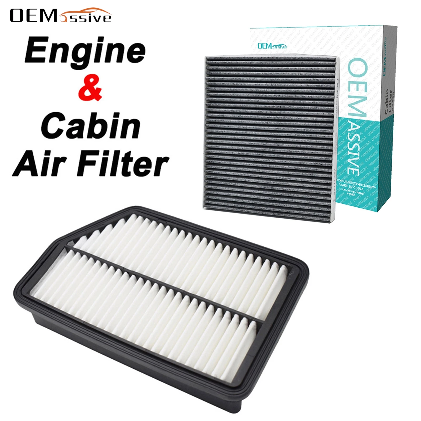 Engine Cabin Pollen Air Filter 28113-2S000 97133-2E200 For Hyundai Tucson Kia Sportage 2.0L 2.4L 2011 2012 2013 2014 2015 2016