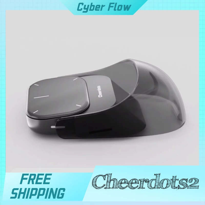 

Беспроводная Bluetooth-мышь Cheerdots2 с разрезом тела, двойной режим, портативная лазерная ручка ppt, легкая мышь под заказ для офиса, подарок