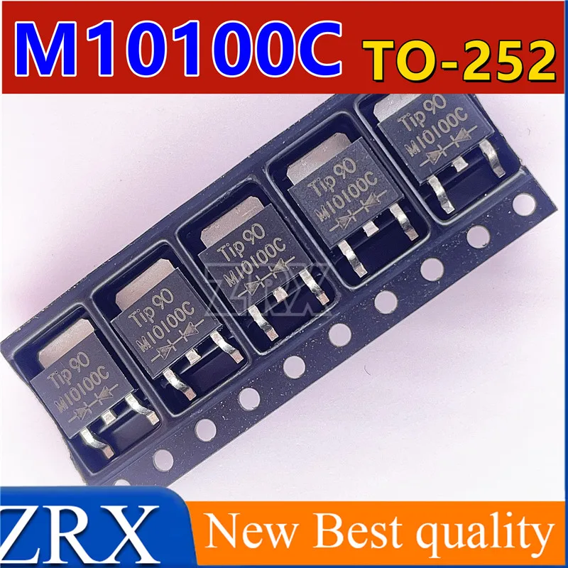 

10 шт./лот, новый диод Шоттки MBRD10100CT 10A 100 В TO-252