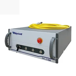 Raycus-fuente láser de fibra para máquina de corte láser, máquina de soldadura, RFL-C500, 500W