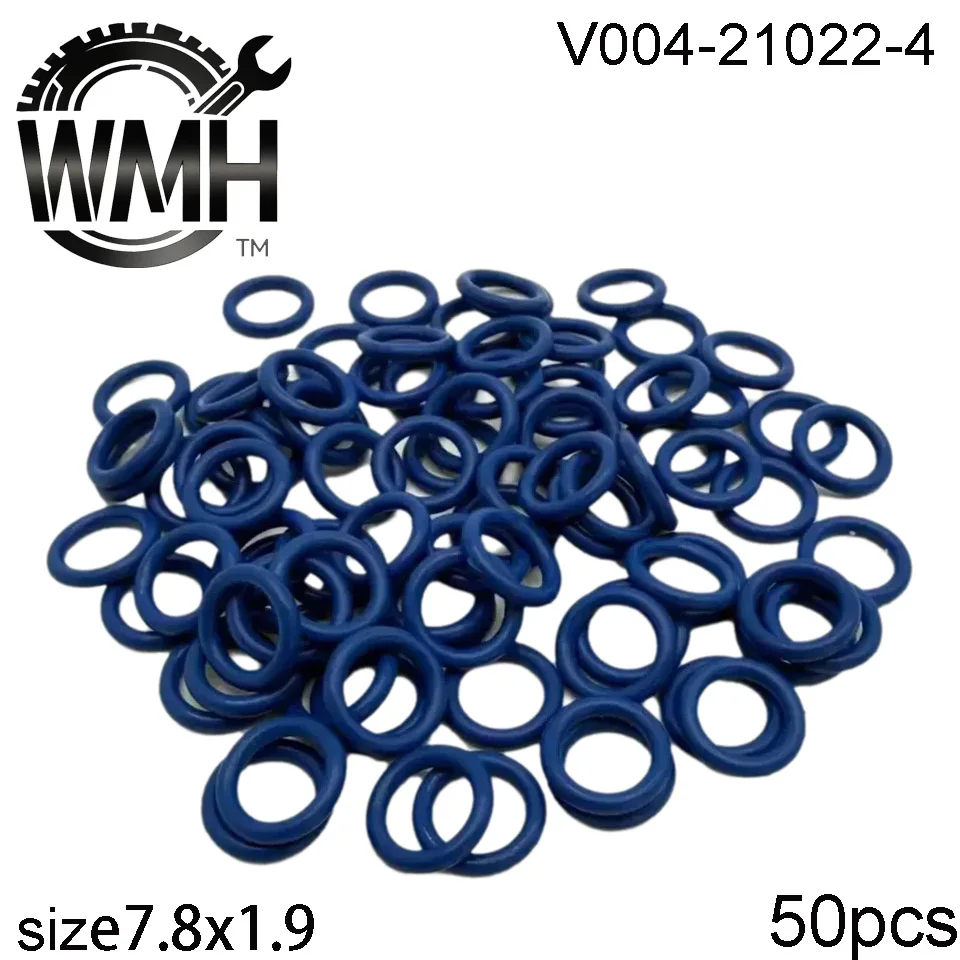 50-teiliges Universal-Reparaturset für Einspritzdüsen, Gummi-O-Ring 21022-4, Größe 7,8x1,9, Autozubehör
