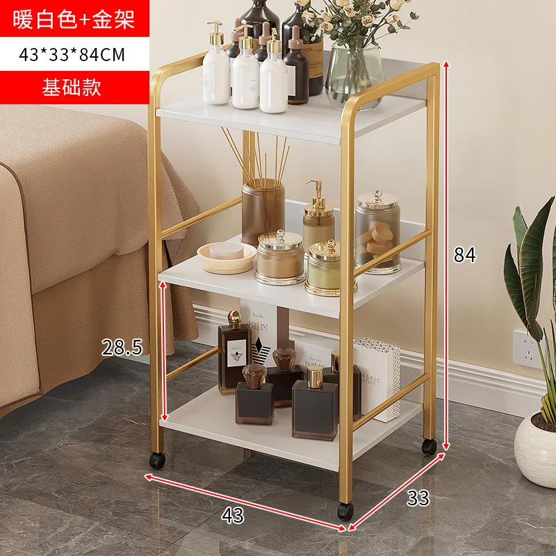 

Beauty salon special trolley barber shop perm dyeing tool cart nail salon multi-functional mobile storage cabinet rack