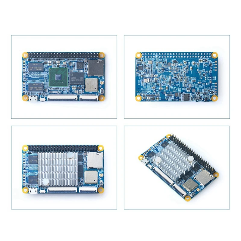 CORE4418 Development Board+Antenna S5P4418 Quad-Core 1GB+8GB EMMC Wifi BT4.0 Gigabit Network Interface Supports Lubuntu