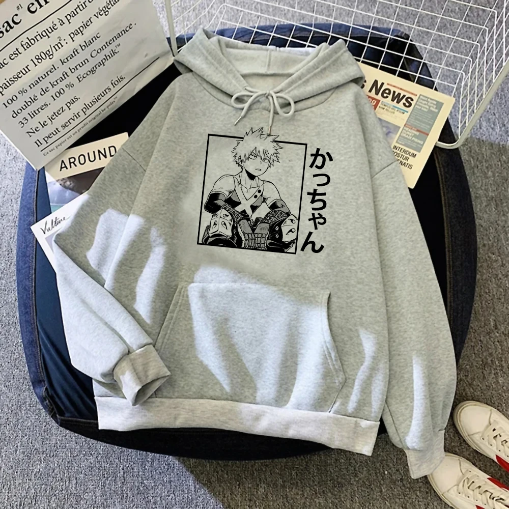 Bakugo Hoodies Vrouwen 90S Streetwear Grafische Anime Kleding Vrouwen Koreaanse Stijl Kleding