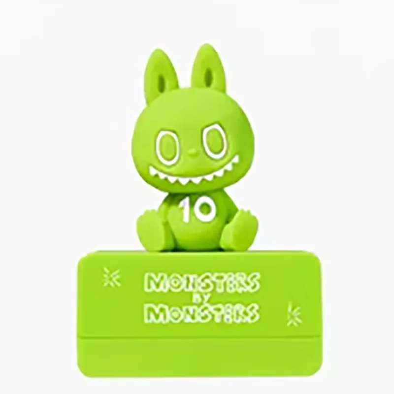 POP MART LABUBU THE MONSTERS 10e verjaardag serie - Koelkastmagneet Mystery Box Originele Blind Box Guess Toy Bag Ornament Figuur