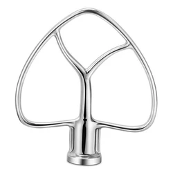 Mixer Attachment Stainless Steel Flat Beater for KitchenAid 4.5-5QT K45SS KSM75 Drop Shipping