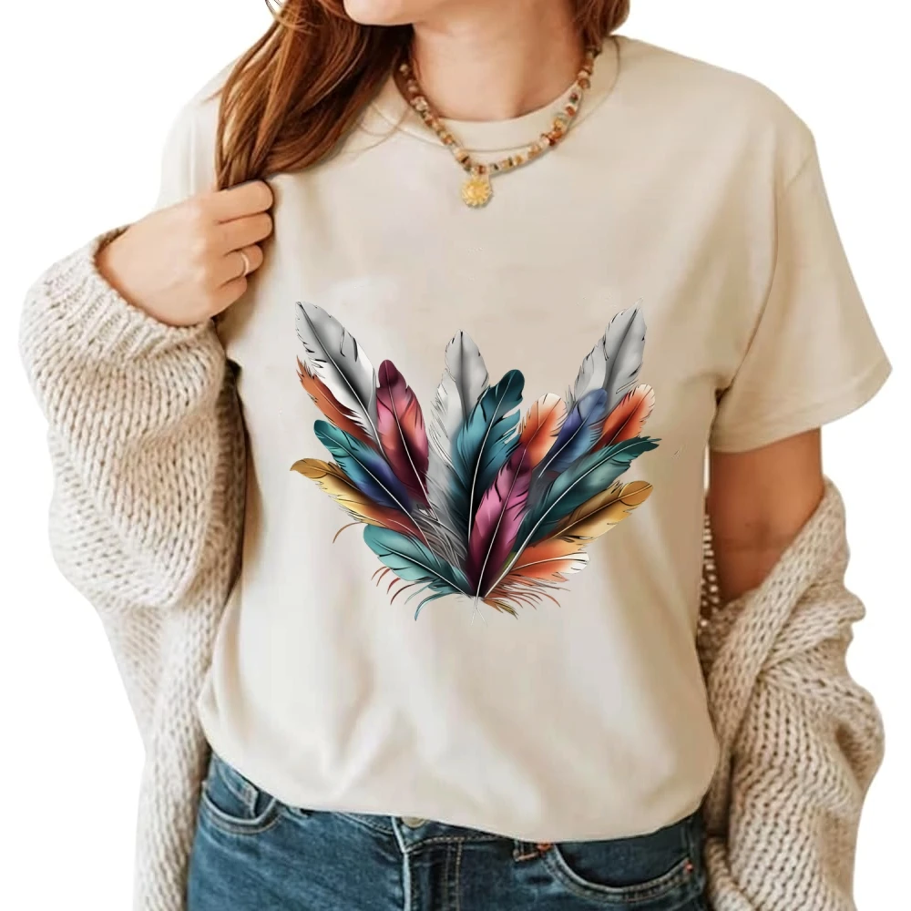 

Round Neck 100% Cotton Casual T-Shirt Girls Harajuku Style T-shirt - Y2K 2000s Graphic Tee with Japanese Print for Teens Casual