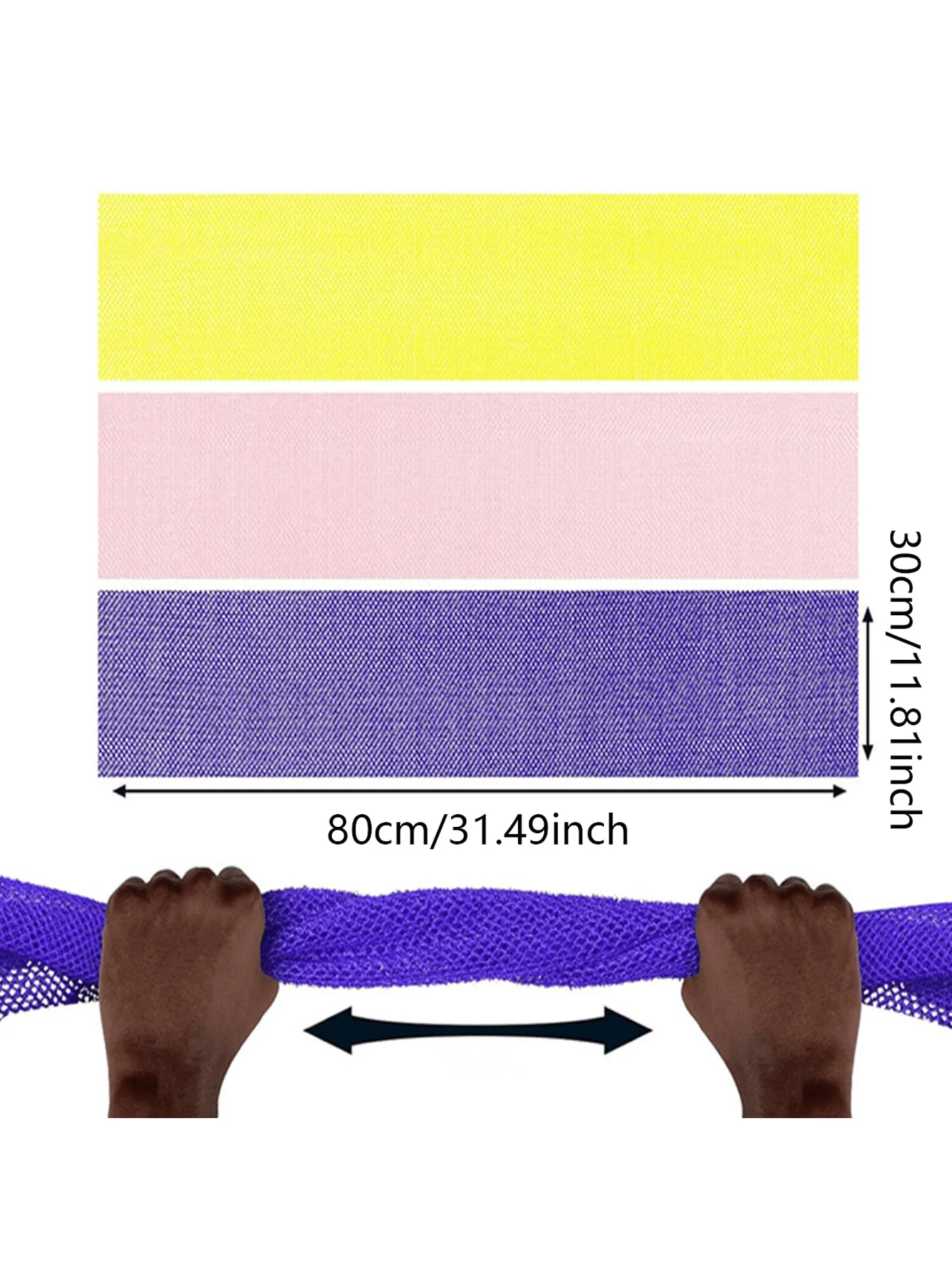 1 piece of African exfoliating mesh sponge, for deep cleansing and skin smoothing, ideal for daily use ﻿ view 4