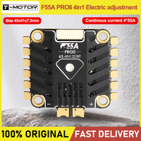T-Motor F55A PROⅡ 6S 4IN1 ESC LED 32bit Electrical Speed Control ESC For FPV Motors RC Racing Drone DIY Toy