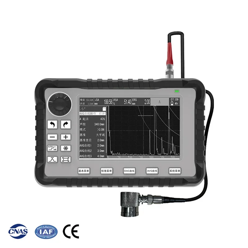 UF80 Ultrasonic Flaw Detector High Precision Metal Steel Pipe Weld Casting Internal Defect Pore Flaw Detector