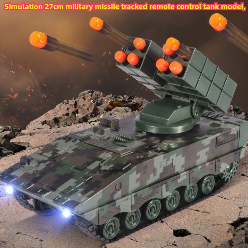 Cool Stuff Toy Tank Funny Gift-27cm Robot Chassis Rc Tank Model,Remote Control Car,Rc Cars Toys for Boys,Rc Crawler Model Tank
