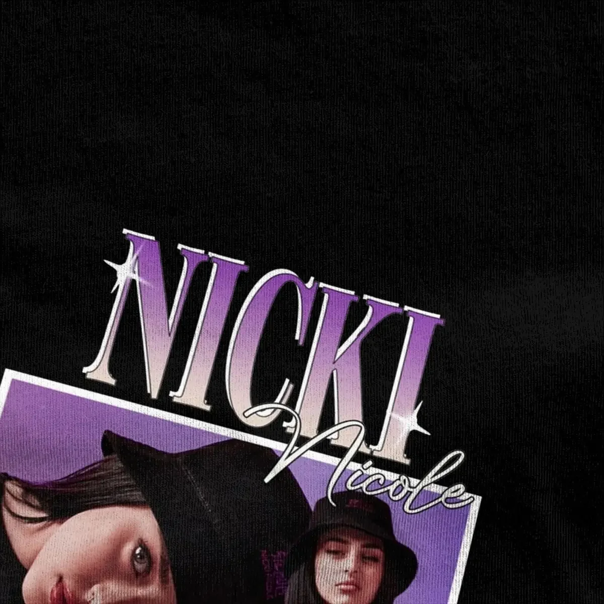 Nicki Nicole T Shirt Beach Poster Print Classic T Shirts 100 Cotton Harajuku Tshirt For Adult Short Sleeve Casual Clothes