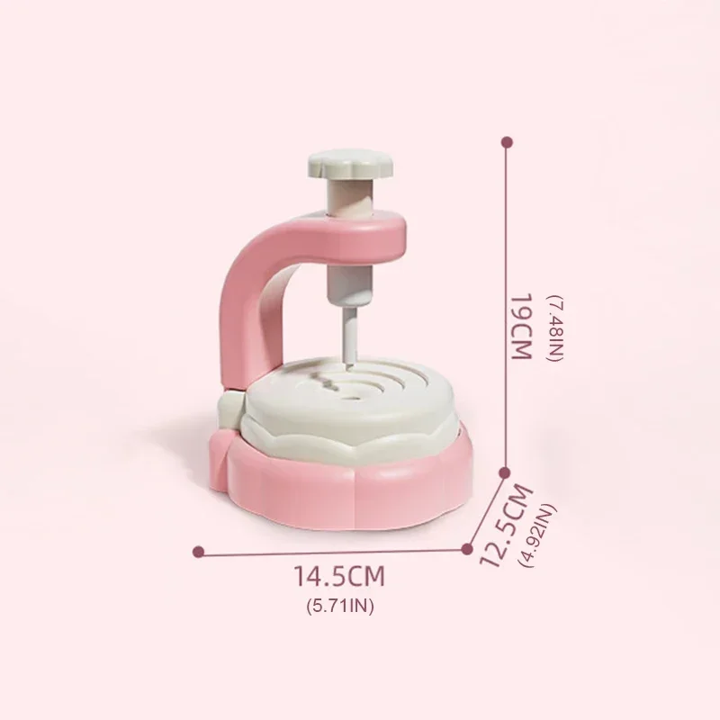 Kids Diy Bouquet Making Machine Set Creative Handmade Flower Fabric Bouquet Handcrafted Set Embossing Machine Kids Xmas Gift