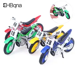 Simulated Alloy Motocross Motorcycle Model 1:18 Toy Adventure Imulation Alloy Motorcycle Model Home Decoration Kids Toy Gift