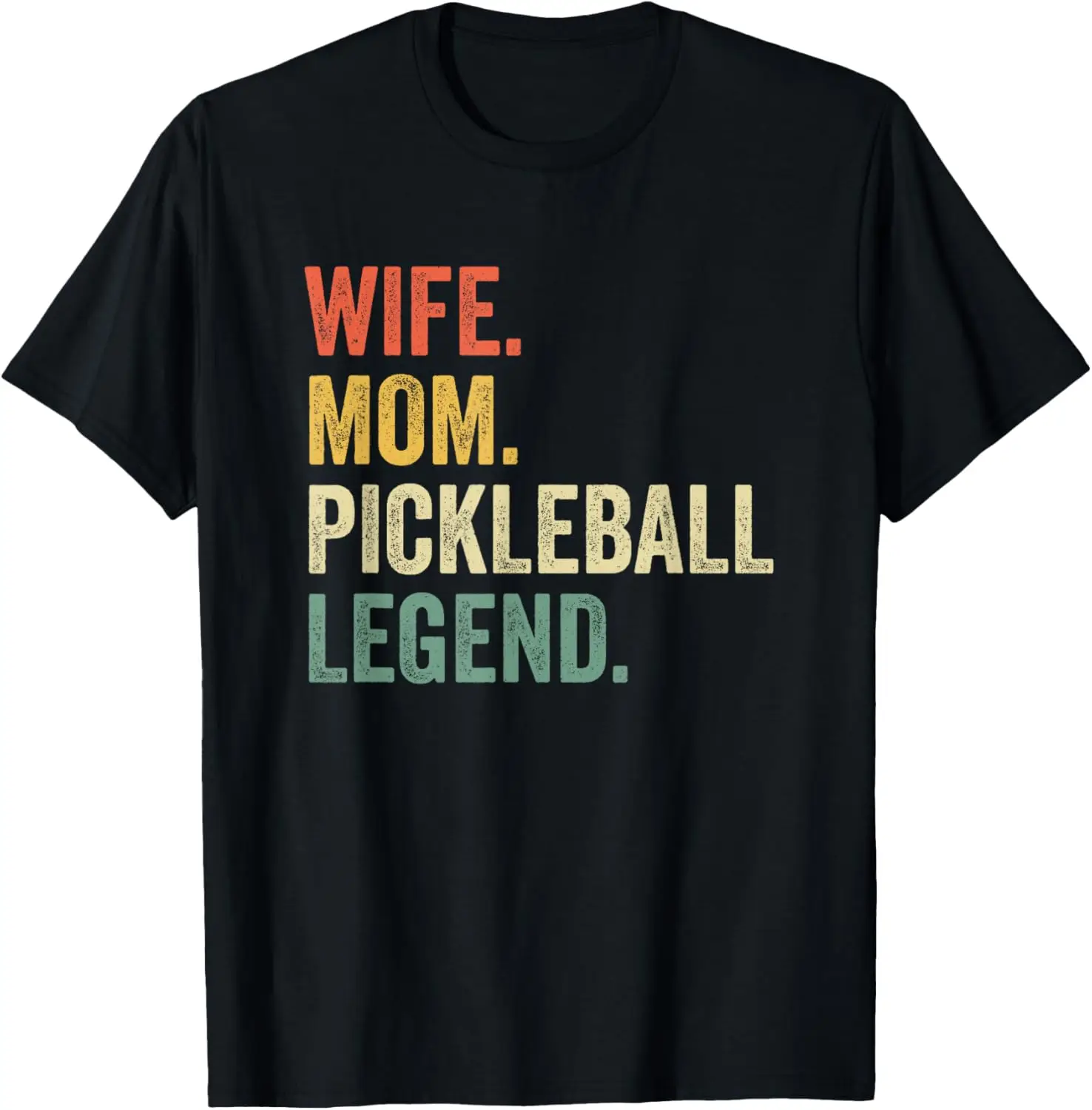 

Pickleball Funny Wife Mom Legend Vintage Mother's Day T-Shirt