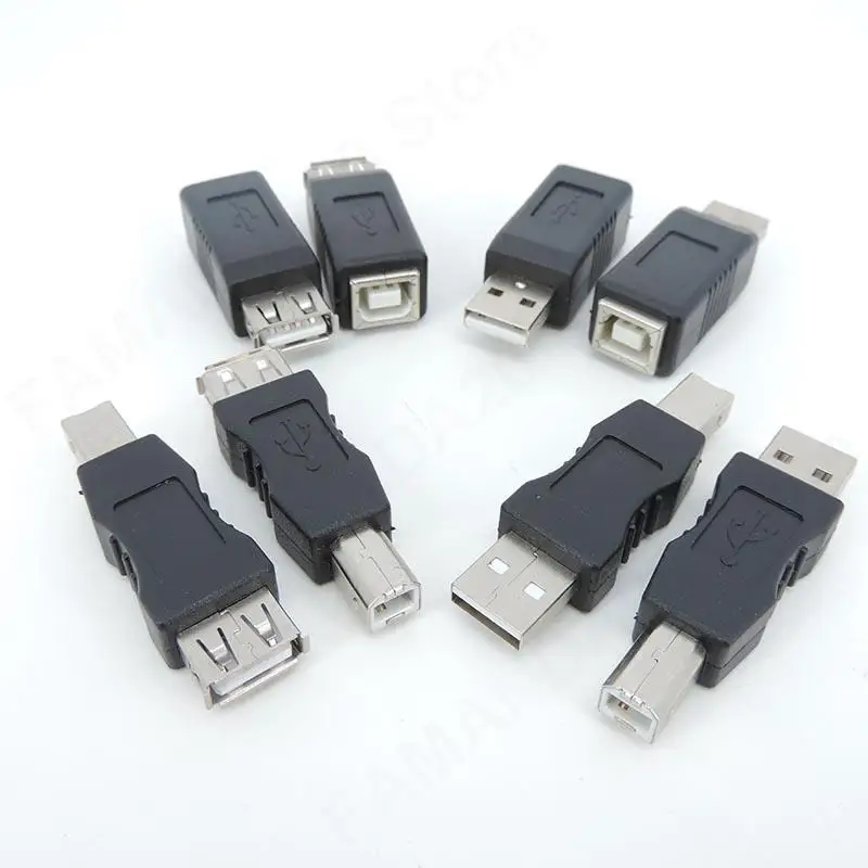 USB 2.0 A male female to usb B mini 5pin 5p male female to mirco female connector converter cable extension adapter plug M20