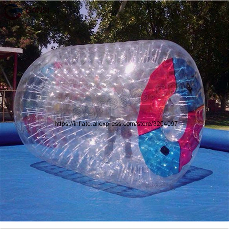 Popular Water Park Equipment Inflatable Rolling Ball Heat Sealing Human Hamster Inflatable Water Wheel For Adults