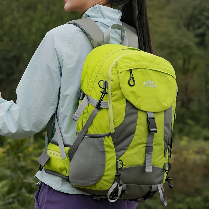 MOZHI Lightweight Outdoor Hiking Backpack Multi Functional Multi Compartment Travel Daypack With Adjustable Breathable Shoulder