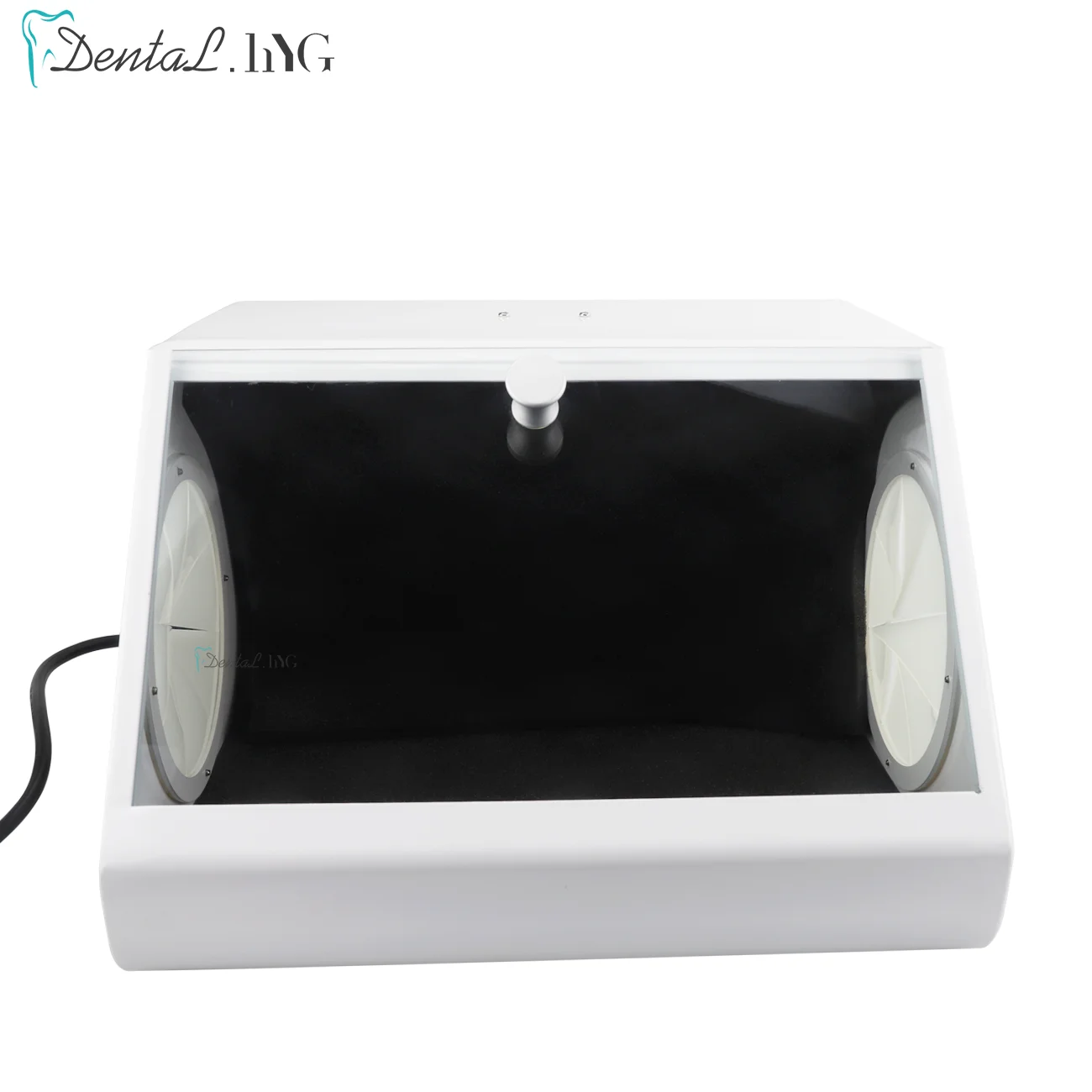 Dental Dust Collector Grinding Polishing Sandblasting Dust Box Lab Dental Equipment Sandblaster Dentist Tools