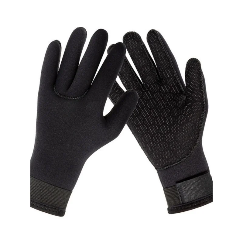 

3Mm Professional Diving Gloves For Swimming, Surfing, Anti Slip, Stab Proof, Thickened, Hot Dry, Breathable