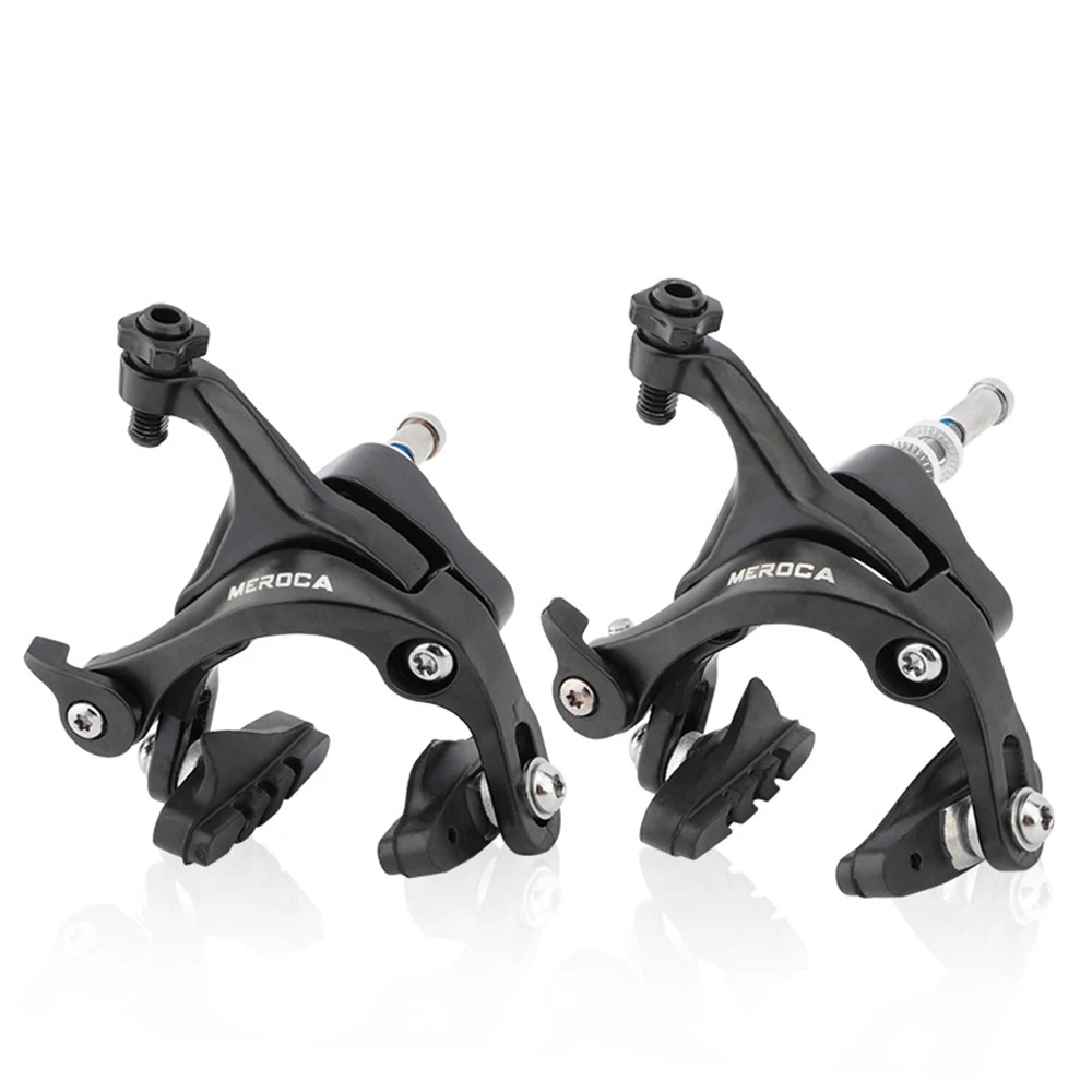 

Road Bike Dual Pivot Calipers Bicycle Brake Racing Aluminum Side Pull Caliper Front Rear With Brake Pads